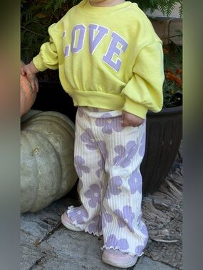 Grayson mini sweatshirt set